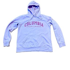 Columbia Pink Hoodie pocket pullover sweater